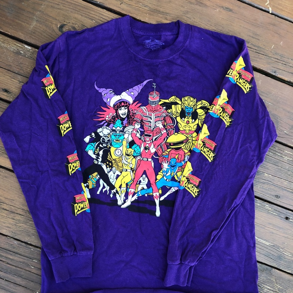 Power Rangers Long Sleeve